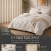 Queen 5 pc Bedding and Dark Curtains combo