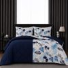 5 pc floral Queen bedding