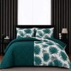 5 pc floral Queen bedding