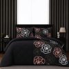 5 pc floral Queen bedding