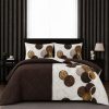 5 pc floral Queen bedding