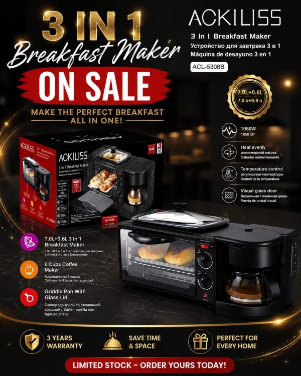3 in 1 Breakfast Maker