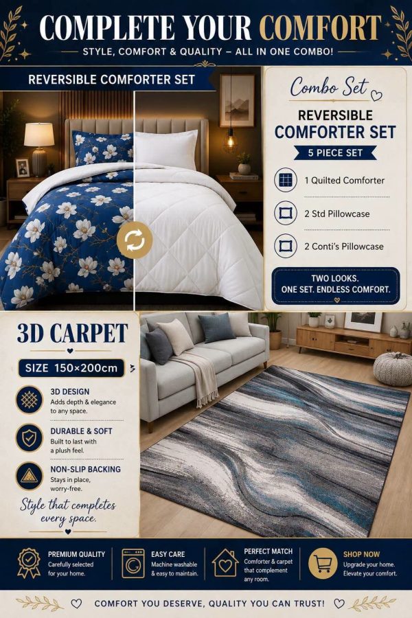 Comfort and Carpet Set