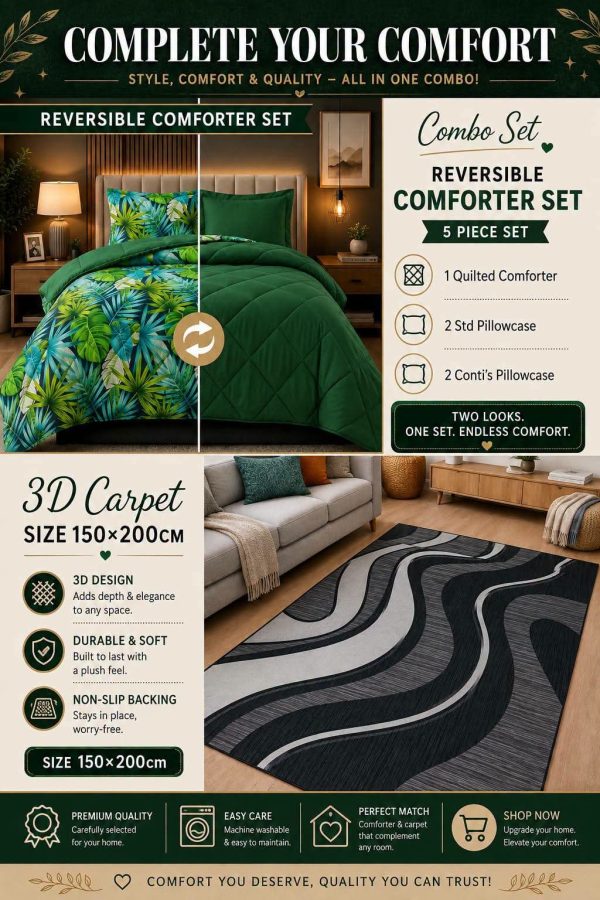 Comfort and Carpet Set