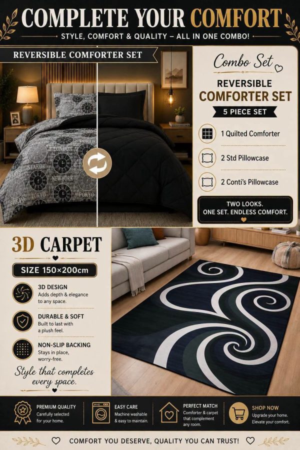 Comfort and Carpet Set