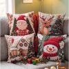 4-Piece Christmas Decorative Pillow Cover Set