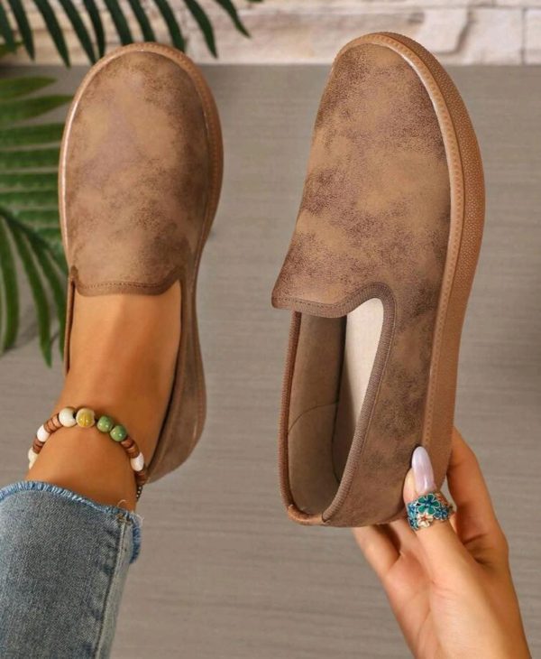 Women's Soft PU Slip-On Loafers